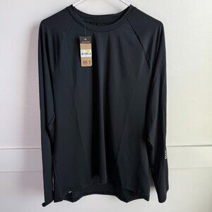 NWT DAKINE Black Vectra Long Sleeve Jersey